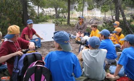 Yellowstone ParKids teaching session