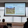 capstone students from LRES look into the audience