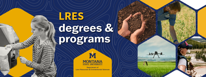 banner for dregrees and programs offered in LRES