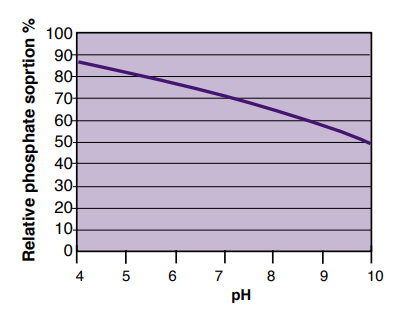 Figure 2. Phosphate sorption to an iron oxide. Adapted from Havlin et al. (1999).